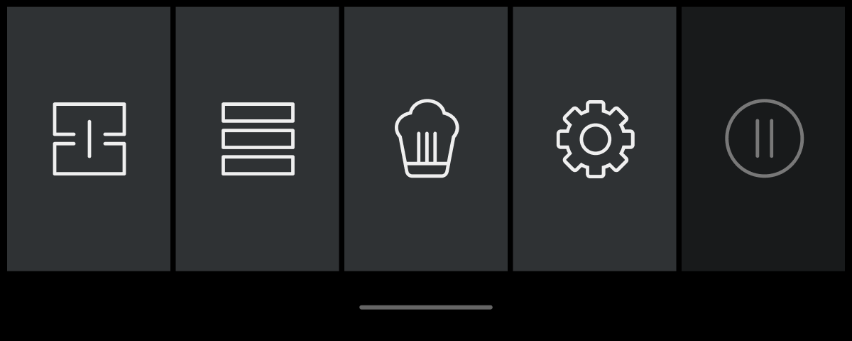 07 – Swipe down (no active zone)